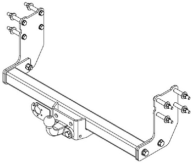 Фаркоп AVTOS FD 35 для FORD TRANSIT 8