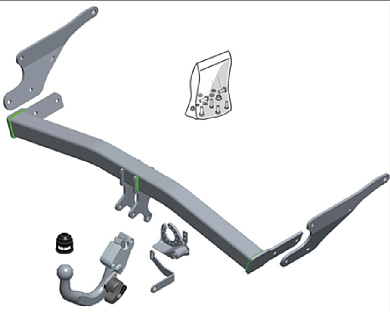 Фаркоп BRINK 669400 для Mazda CX-5