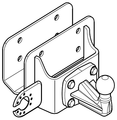 Фаркоп WESTFALIA 335408600001 для Toyota Hilux