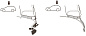 Крепёжный комплект THULE 1586 для PEUGEOT 206