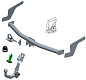Фаркоп BRINK 577900 для Renault / DACIA Logan сед 13-