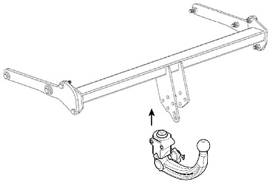 Фаркоп WESTFALIA 307644600001 для Ford Kuga 3