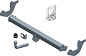 Фаркоп BRINK 630100 для MERCEDES-BENZ VITO / V-CLASS 14-