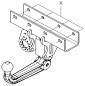 Фаркоп WESTFALIA 342105600001 для Jeep Wrangler 07-