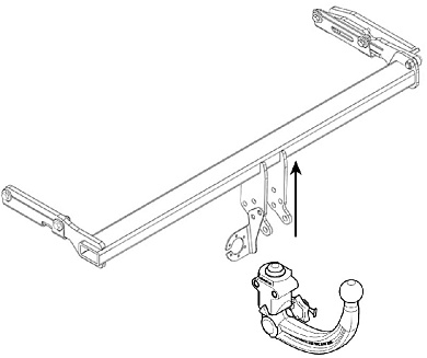 Фаркоп WESTFALIA 332360600001 для Nissan Qashqai