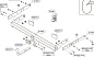 Фаркоп BRINK 574900 для Ford Kuga 2WD 13-
