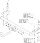 Фаркоп BOSAL 9001-A для GEELY MK / GC6