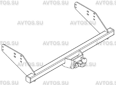 Фаркоп AVTOS UAZ-08 для УАЗ Cargo