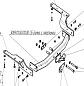 Фаркоп BOSAL 3089-FL для Toyota Highlander 3