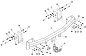 Фаркоп WESTFALIA 340099600001 для Mitsubishi Outlander 3