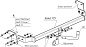 Фаркоп BOSAL 6749-A для KIA RIO 3