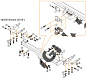 Фаркоп ARAGON E4404DC для NISSAN Navara 05-