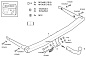 Фаркоп WESTFALIA 305421600001 для Audi Q3 / VW Tiguan