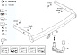 Фаркоп WESTFALIA 305407600001 для Audi A6 Allroad 12-