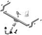 Фаркоп BRINK 586400 для RENAULT Duster 10-