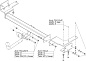 Фаркоп BOSAL 3073-A для Lexus RX350 3