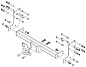 Фаркоп AVTOS FD 35 для FORD TRANSIT 8