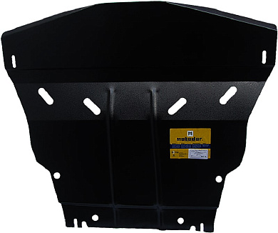 Защита картера двигателя, КПП Мотодор 00714 для Ford Fiesta / Fusion / Mazda 2 / Demio