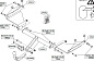 Фаркоп BRINK 576200 для Mazda 6 сед/ун 13-