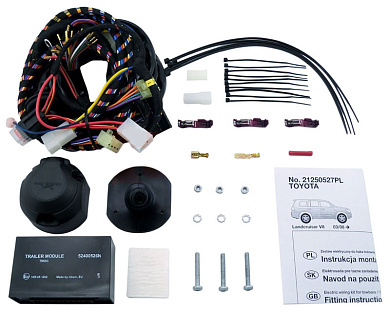Электрика для фаркопа (оригинальная) HAK-SYSTEM 21250527 для Toyota Land Cruiser 200