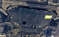 Защита картера двигателя, КПП Мотодор 00736 для Ford Mondeo / S-Max / Galaxy