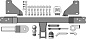 Фаркоп MOTODOR 94205-E для Geely Atlas Pro